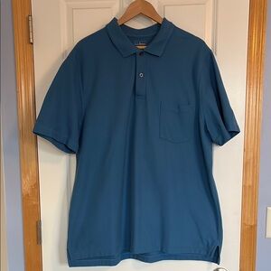 L.L. Bean Blue Polo Shirt for Casual Wear